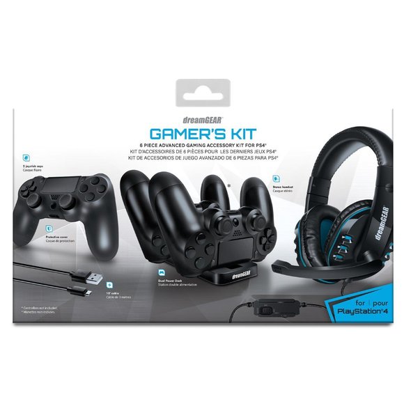DreamGEAR PS4® 6-in-1 Gamer’s Kit